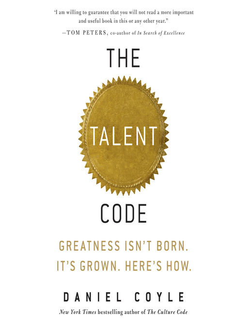 Couverture de The Talent Code